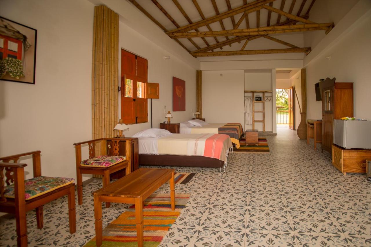 Hacienda El Saman Villa Quimbaya Eksteriør bilde